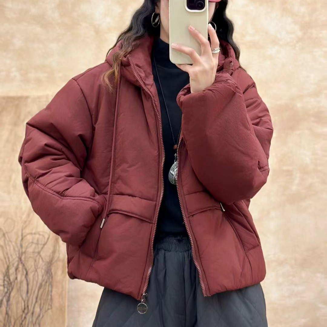 19554新款秋冬加厚休闲百搭棉服