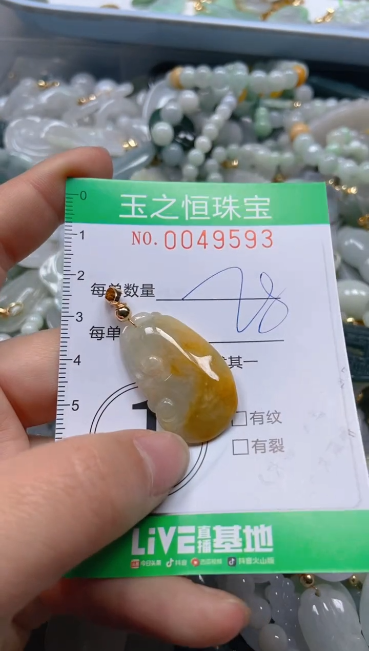 【闪购商品】翡翠颈饰未镶嵌闪购0049593