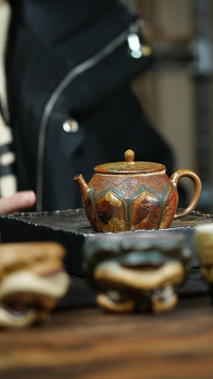 【闪购商品】紫砂茶杯36号紫砂柴烧