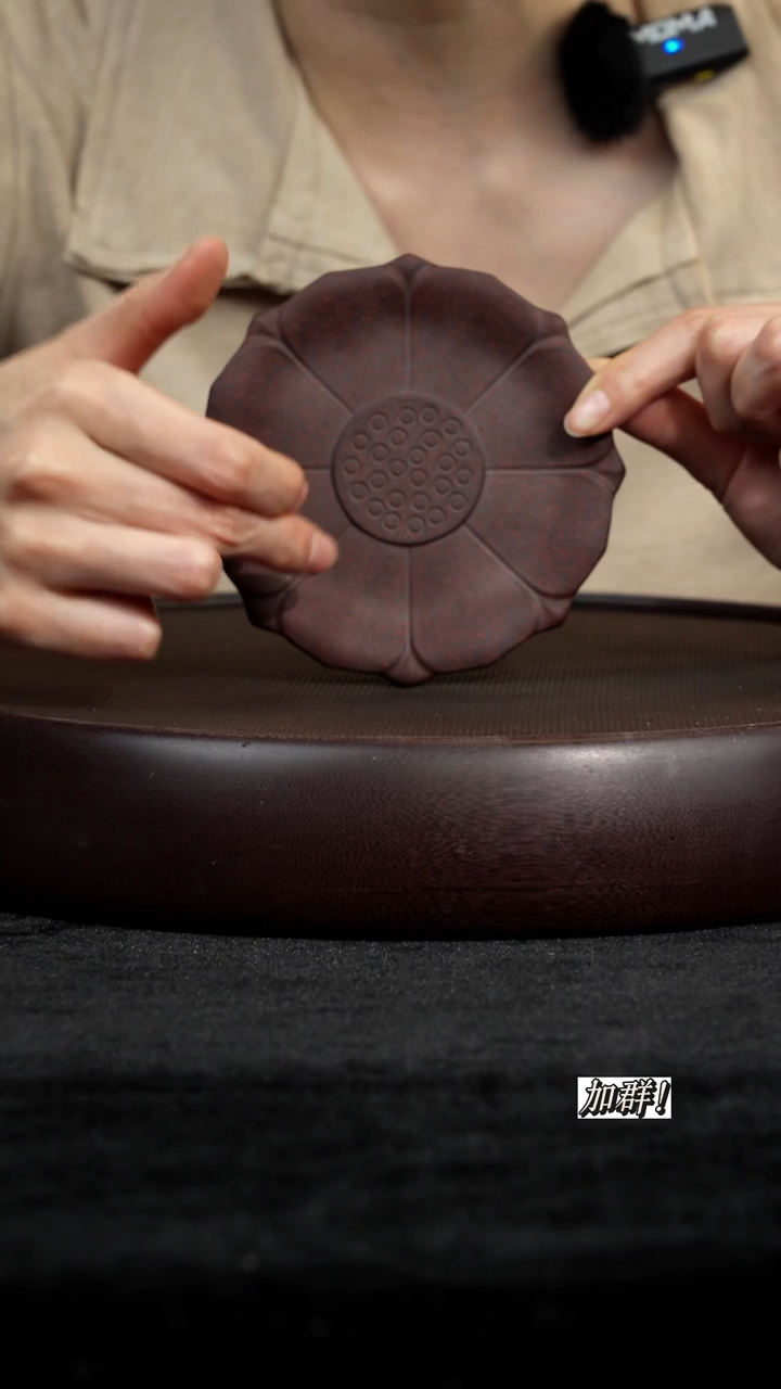 茶壶紫砂紫砂莲花杯垫