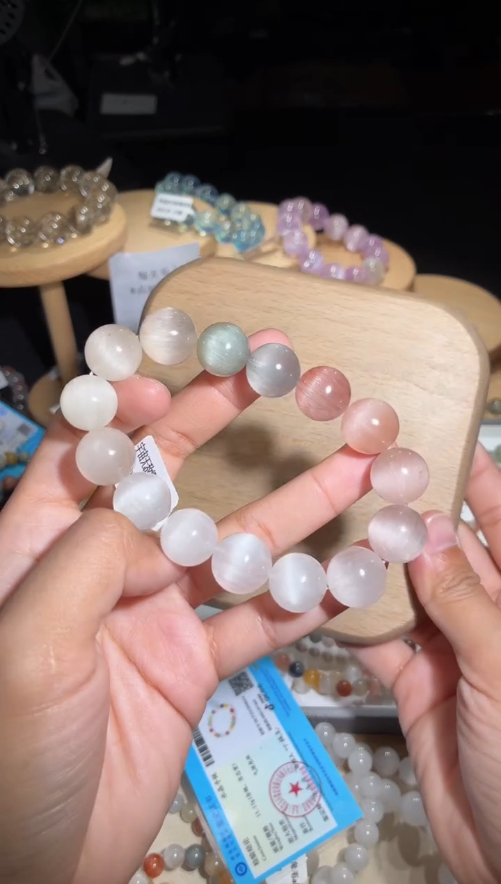 未镶嵌手链水晶68号多样性发一EE 14+