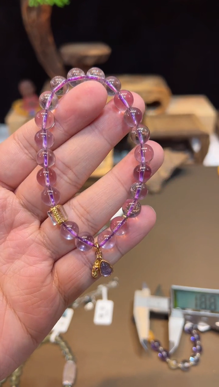 水晶手链未镶嵌手饰@@F4981