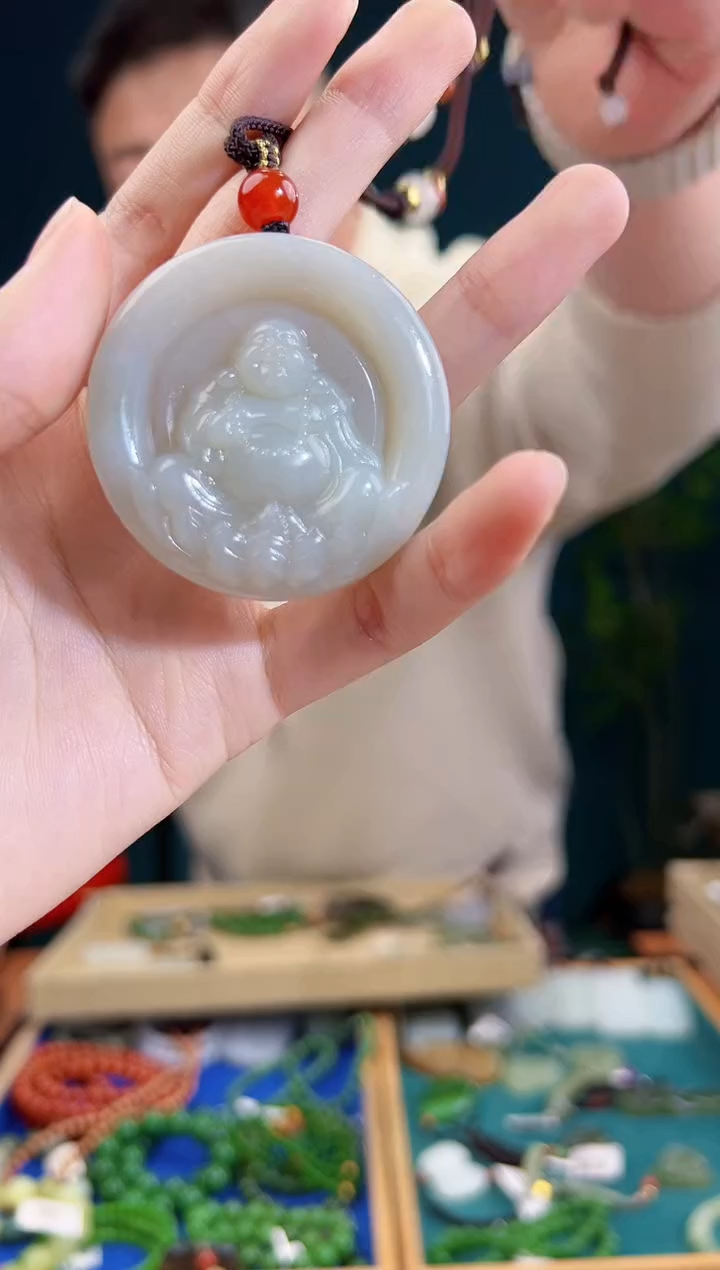 颈饰未镶嵌和田玉多样性发货 拍一单发一个