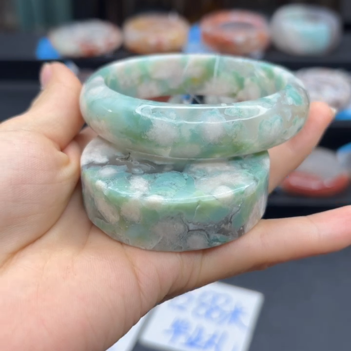 非金属布艺手镯 琦丽雅樱花手镯61圈口604