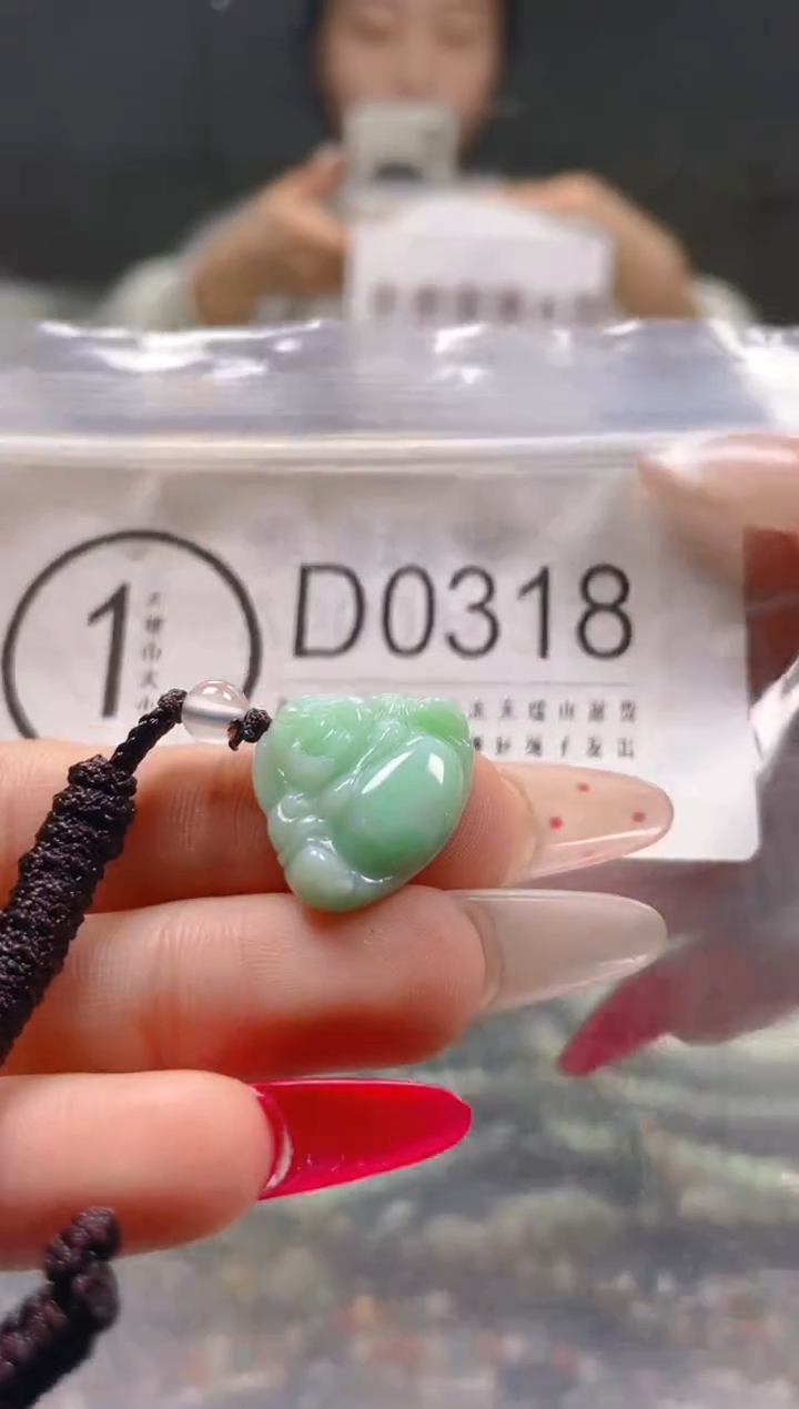 【闪购商品】翡翠颈饰未镶嵌/D/翡翠A货一图一物