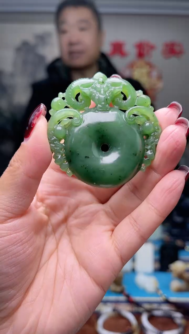 【闪购商品】和田玉挂件未镶嵌1