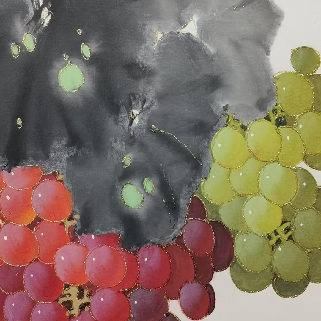 张文臣  2.7平尺葡萄系列02