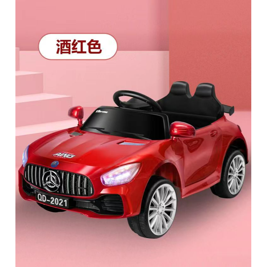 68儿童电动车双开门电动玩具车四轮遥控车可坐人遥控轿车电汽车