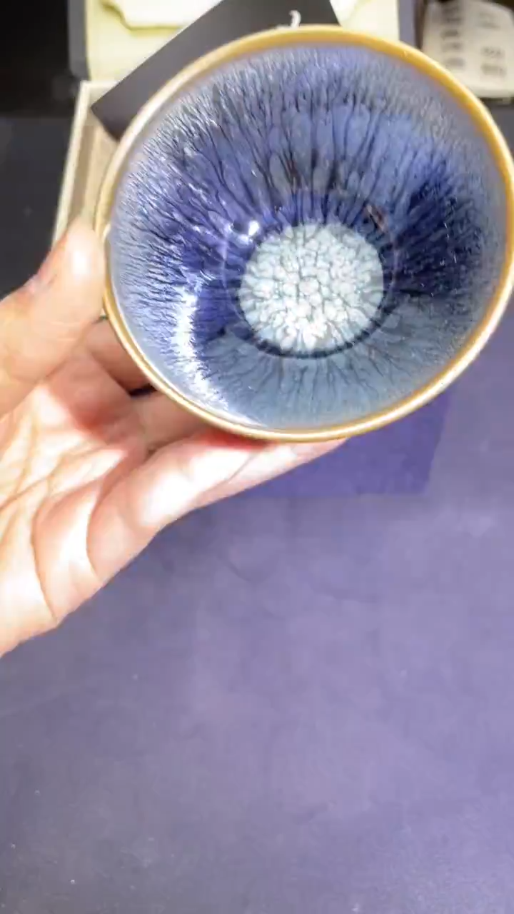 茶盏若烨百花主人杯（小斗笠）