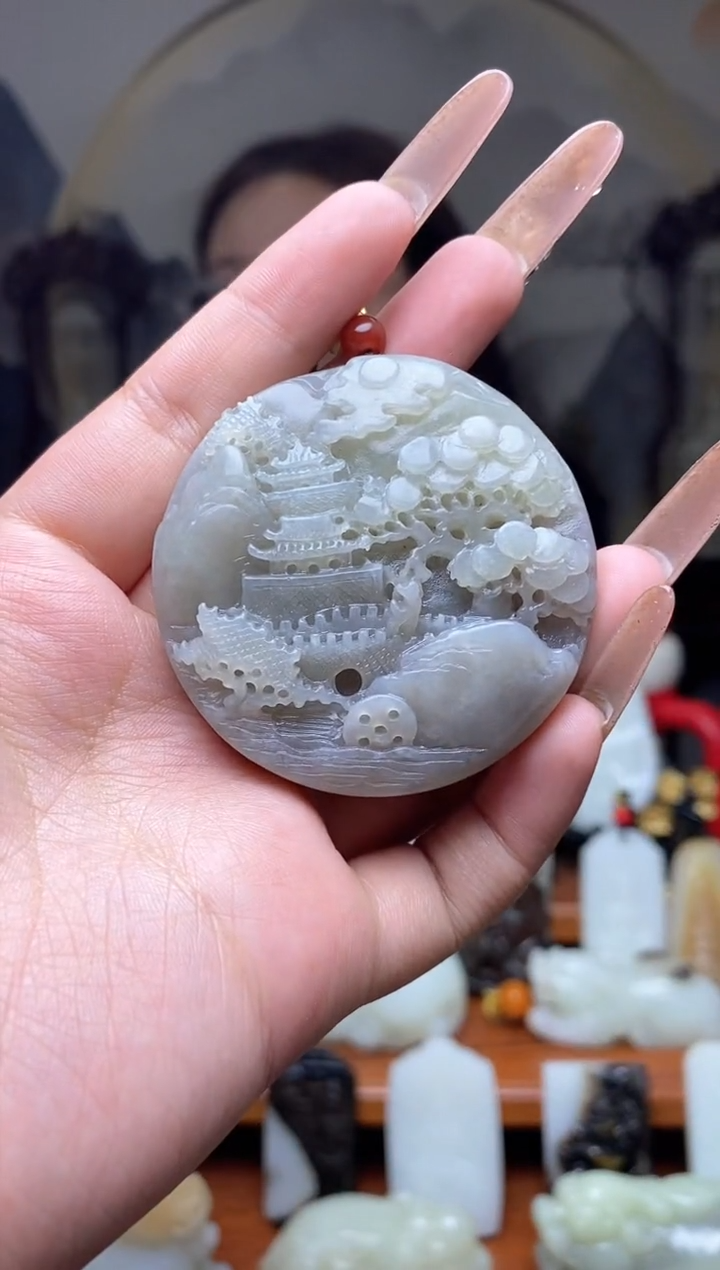 【闪购商品】和田玉吊坠未镶嵌93