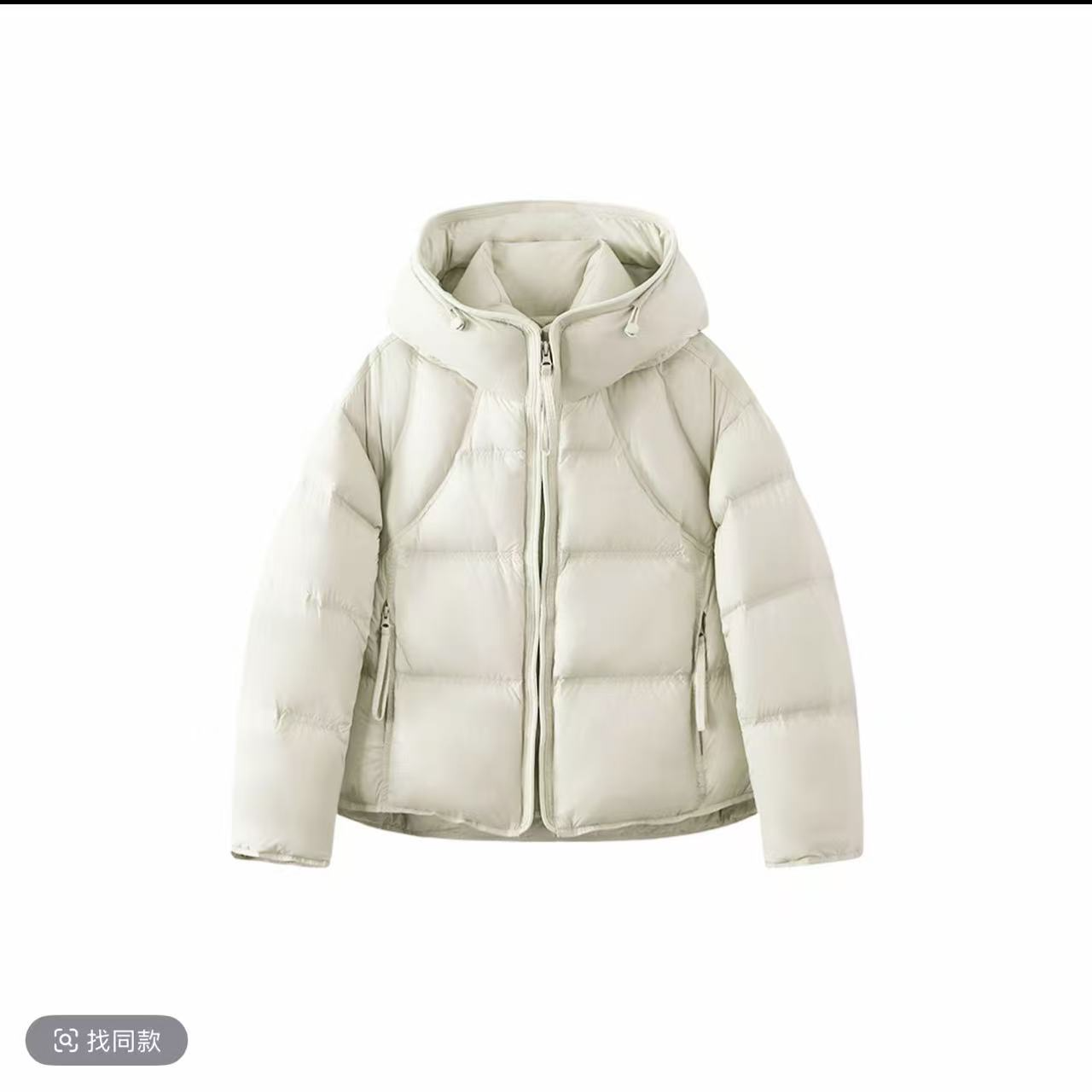 云朵高端泡芙洋气2025新款时尚百搭保暖90绒羽绒服外套GDY129