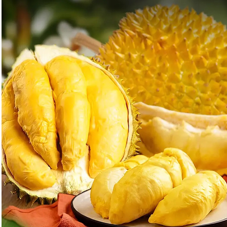 榴鹏鹏 泰国金枕树熟榴莲核小/g 保软糯香甜保出肉新鲜榴莲【全开果大果扒肉】鲜榴莲泰国金枕泰国