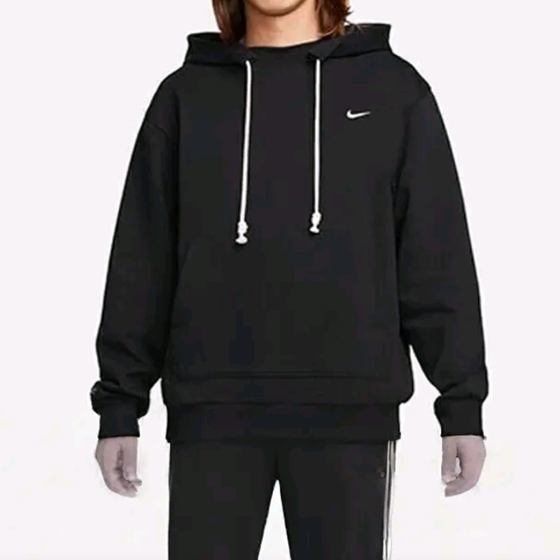 NIKE/耐克Dri-Fit秋冬简约运动抽绳加绒连帽卫衣DQ5819-010-479