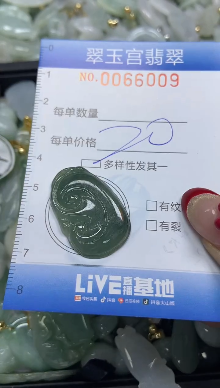 【闪购商品】翡翠颈饰未镶嵌闪购0066009