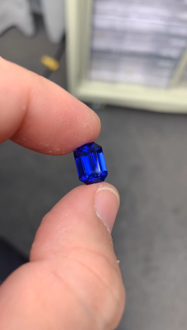 【闪购商品】坦桑石裸石未镶嵌5ct   坦桑石八角