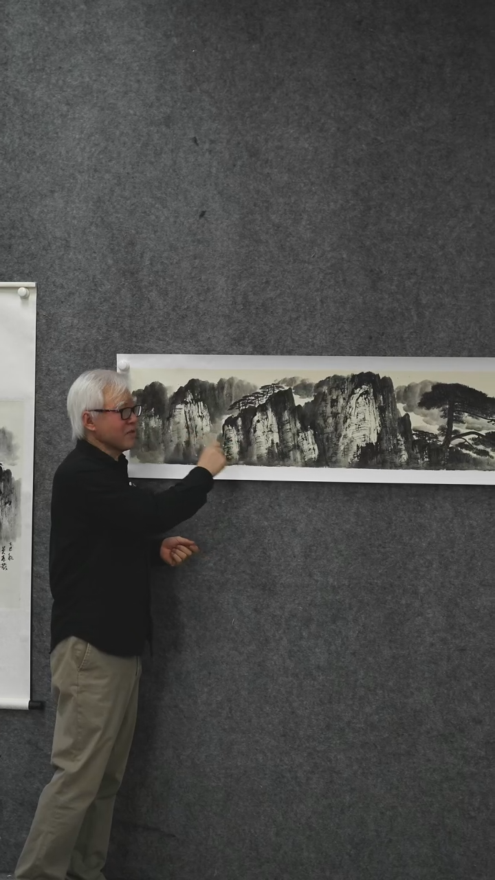 国画国画作品WZF老师