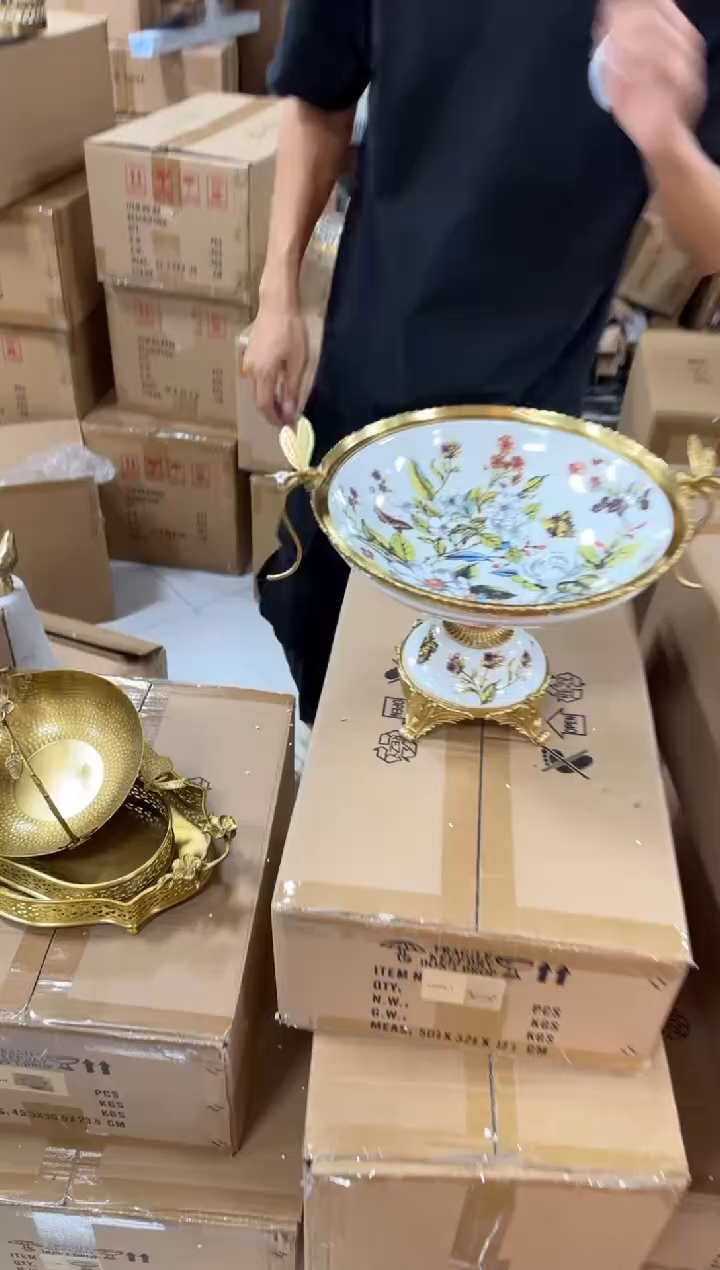 黄铜 黛姿家居装饰品摆件  