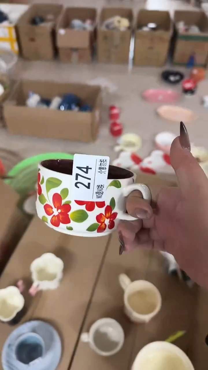 陶瓷手柄款微瑕四单包邮274