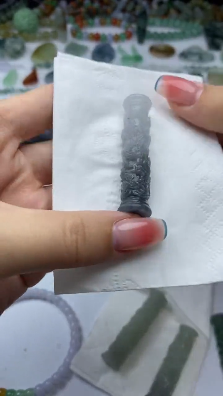 未镶嵌定制翡翠瓜****婆毛货定制不退不换