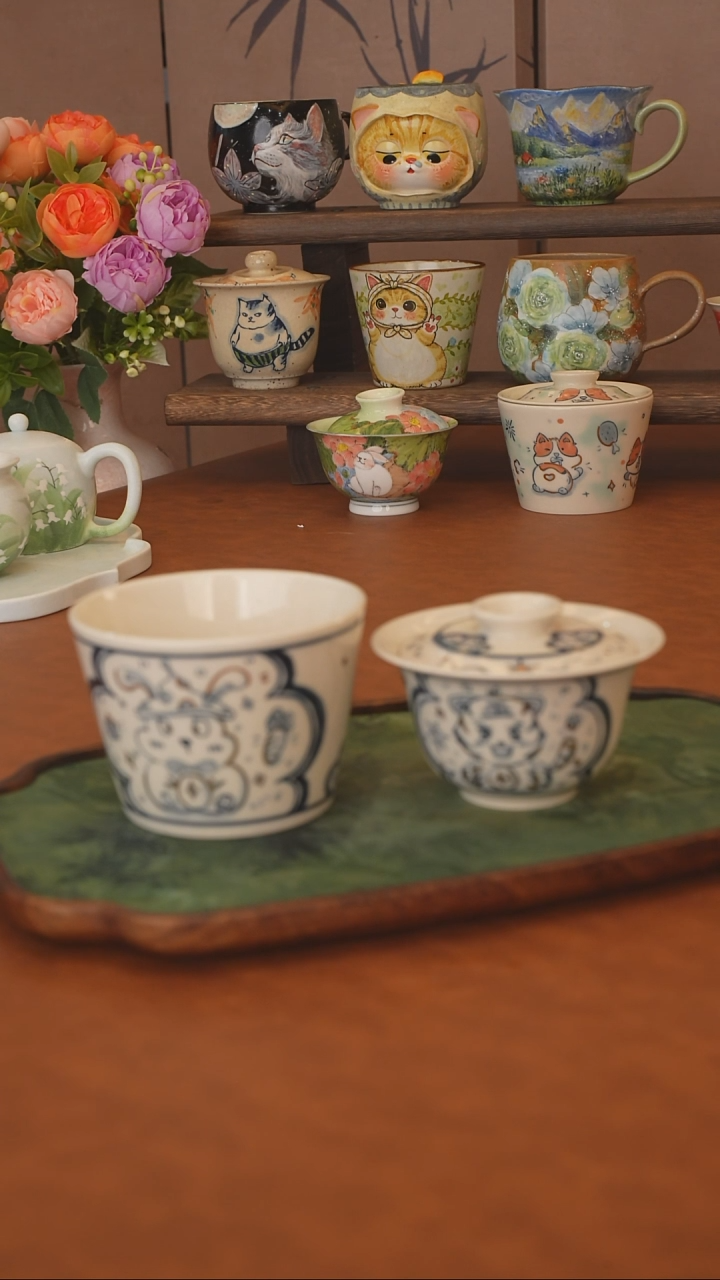 柯柯 猪口叠叠乐