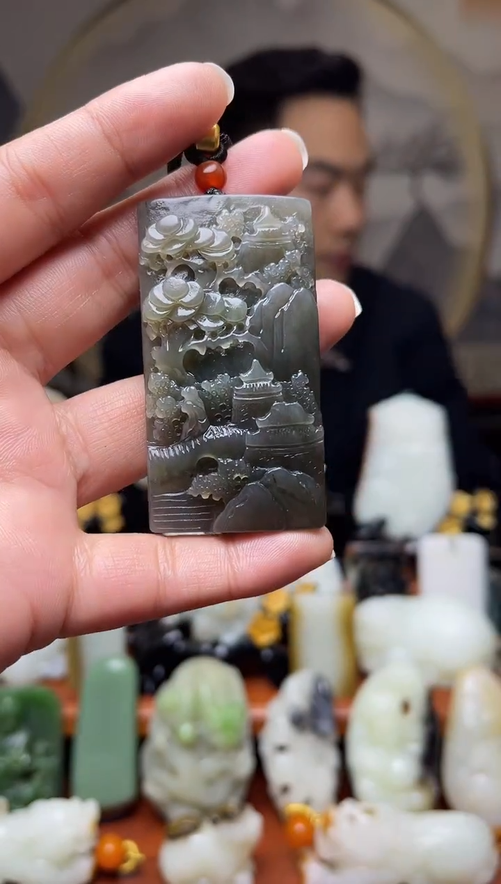 【闪购商品】和田玉吊坠未镶嵌14