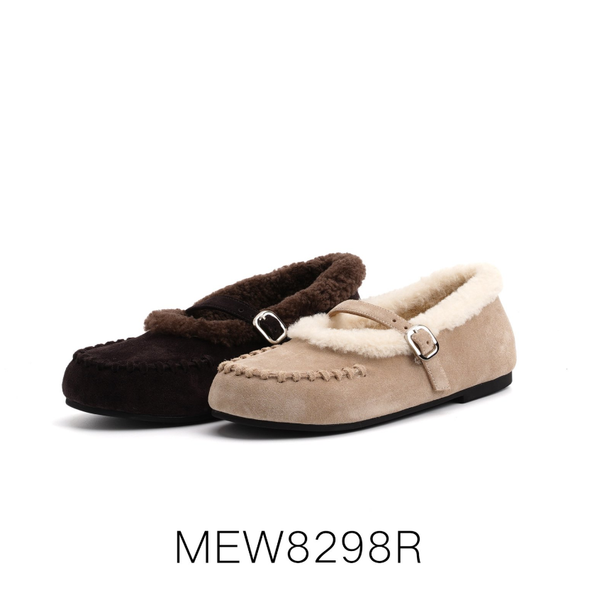 线下新款专柜秋冬乐福鞋低跟-MEW8298R
