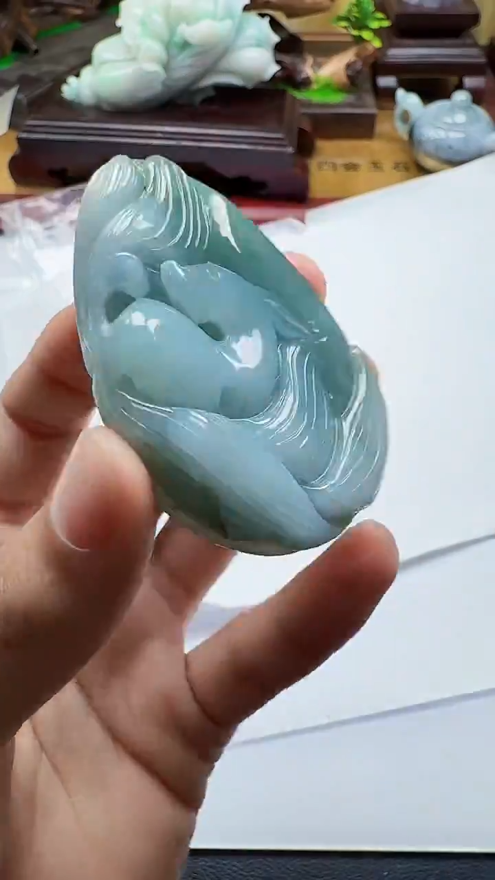 吊坠(不含链)未镶嵌翡翠1