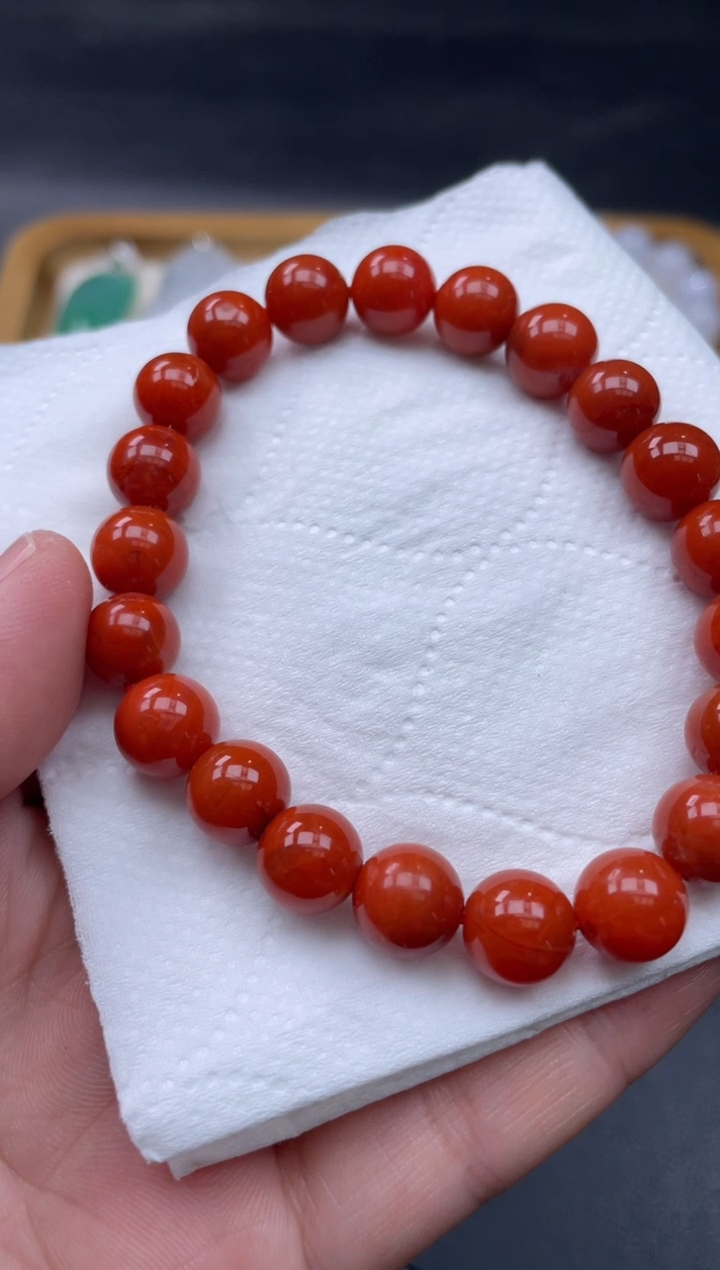 【闪购商品】南红玛瑙珠串未镶嵌140.........
