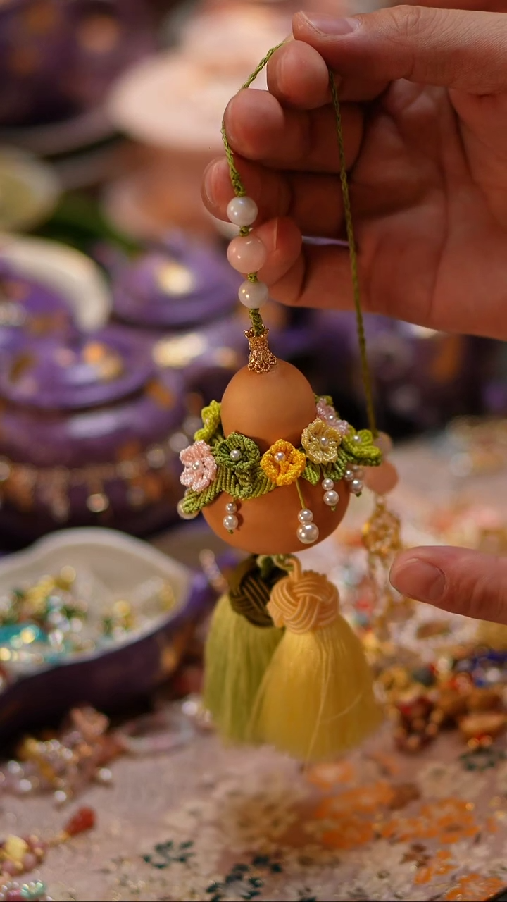 【闪购商品】摆件手工编织葫芦挂件