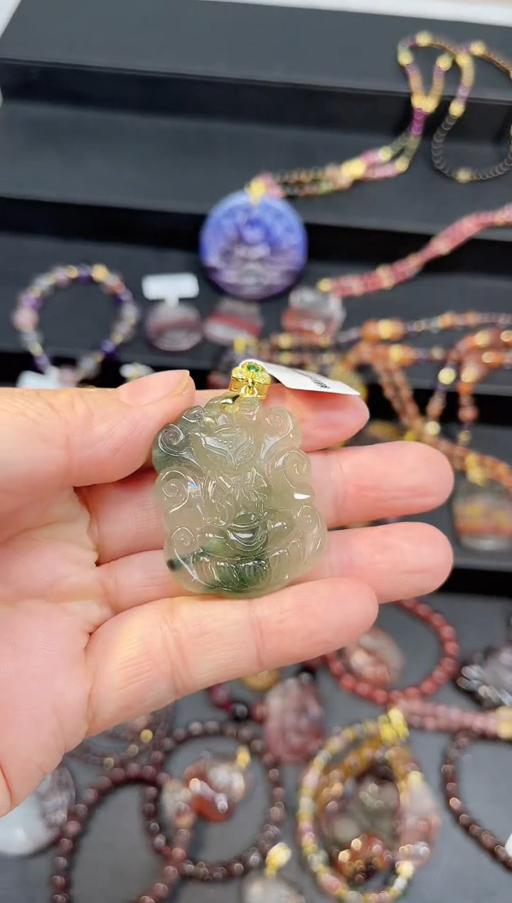 未镶嵌颈饰水晶【百晶灵儿】定制款