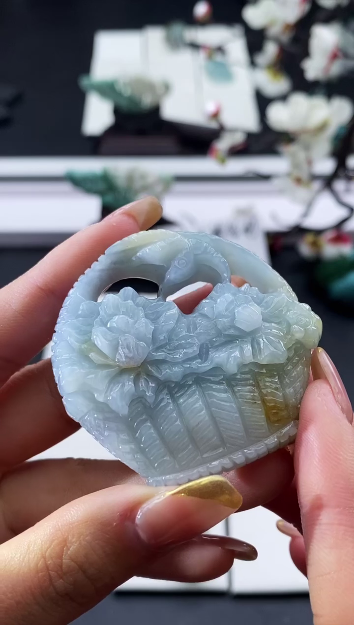 【闪购商品】翡翠吊坠(不含链)未镶嵌天然缅甸翡翠A货