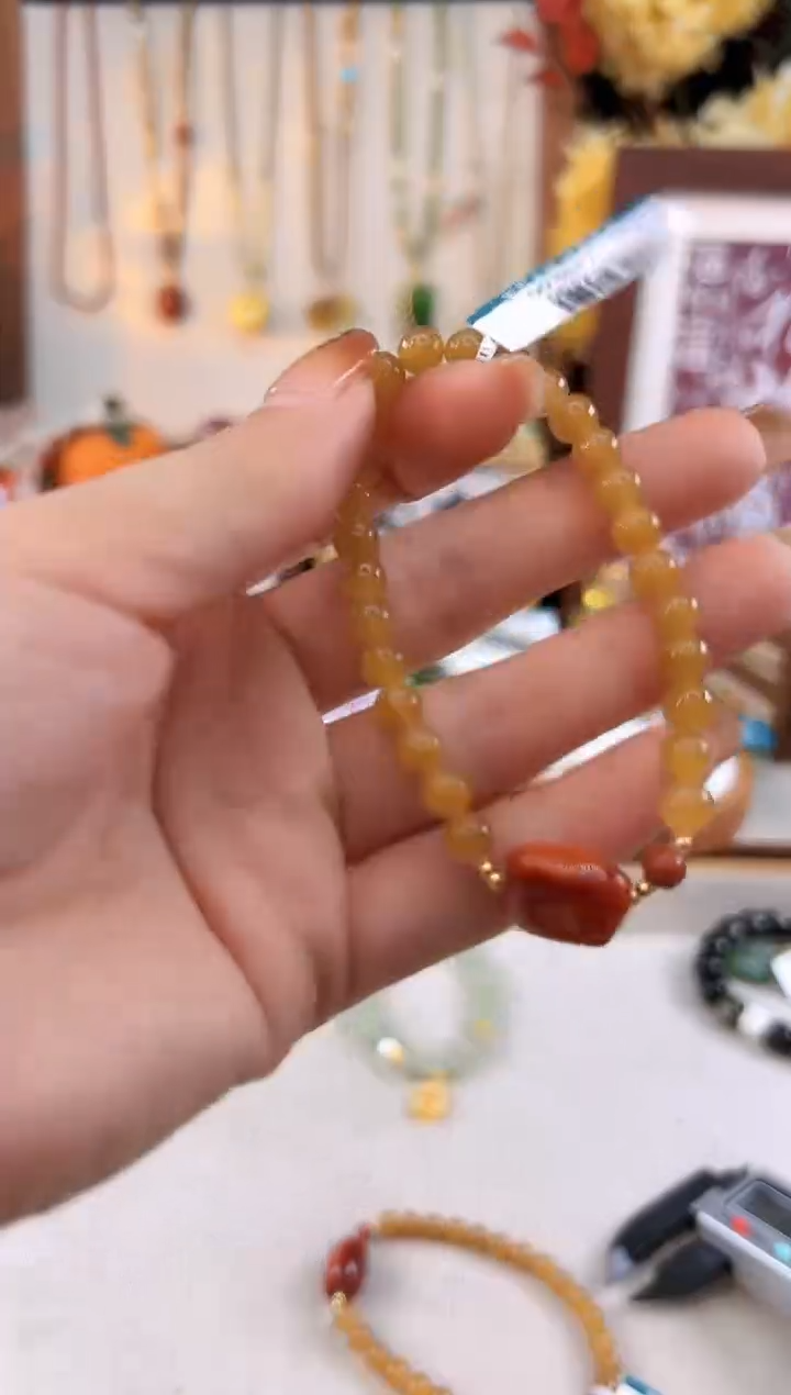 【闪购商品】和田玉手饰18K金镶嵌@@E921D014290