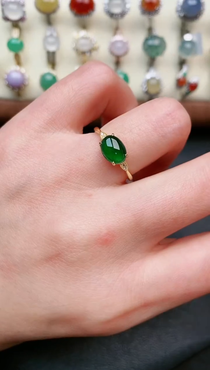 【闪购商品】翡翠戒指银S925镶嵌.....