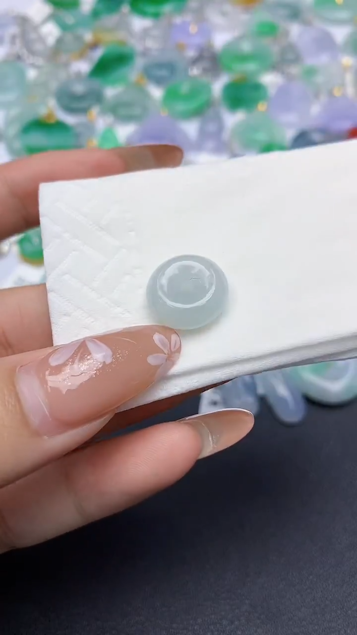 颈饰未镶嵌翡翠a货假一赔三支持复检百元上9元证书费自理