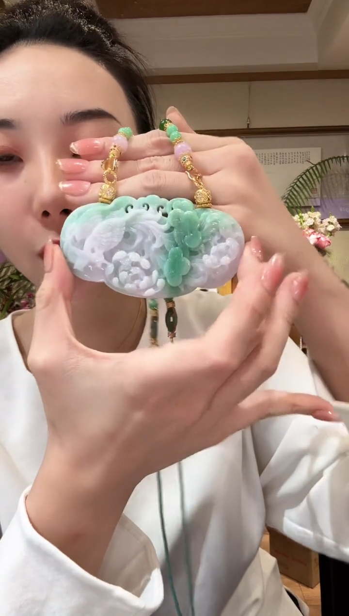 【闪购商品】翡翠颈饰未镶嵌国风