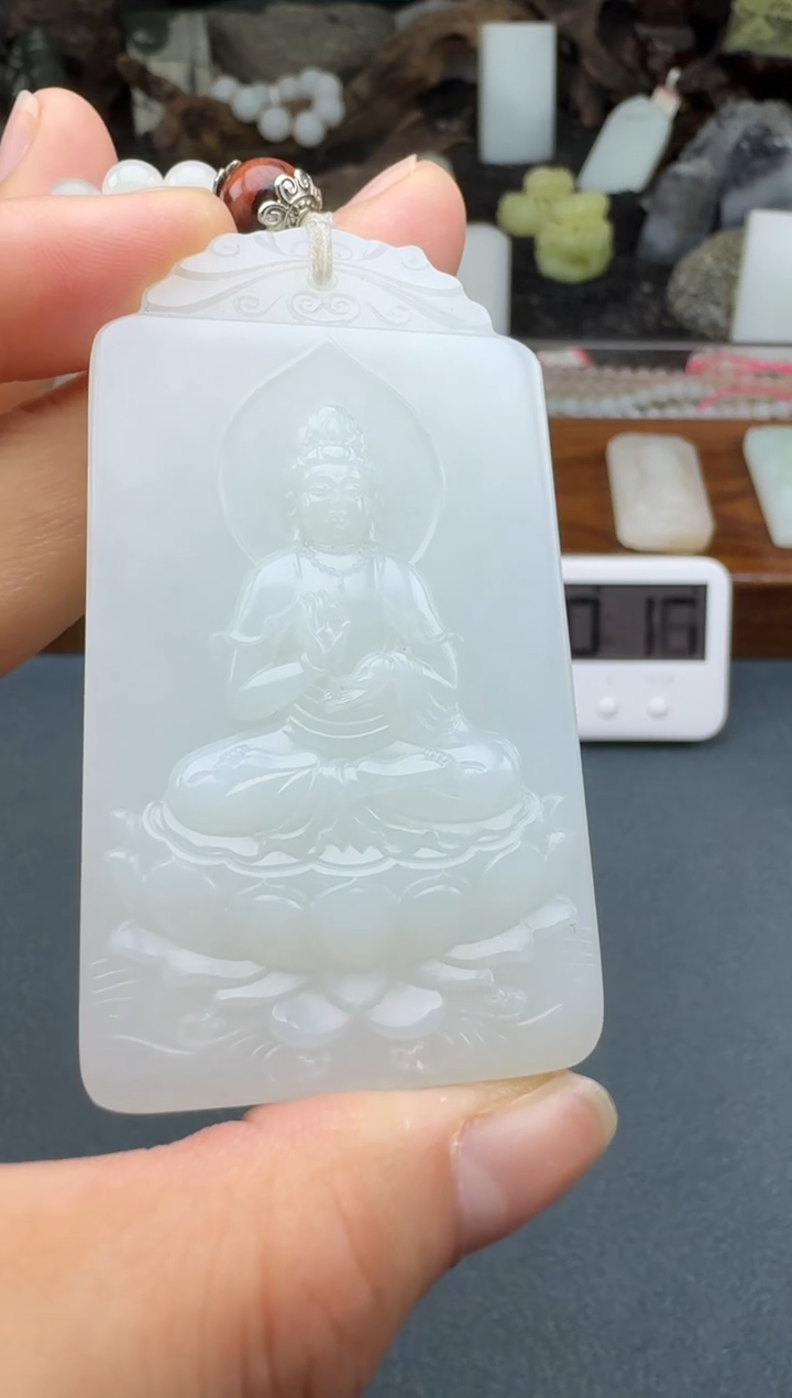 【闪购商品】和田玉颈饰未镶嵌开心