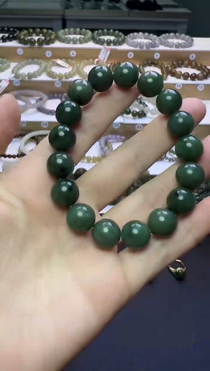 颈饰未镶嵌和田玉224号链接卡12mm