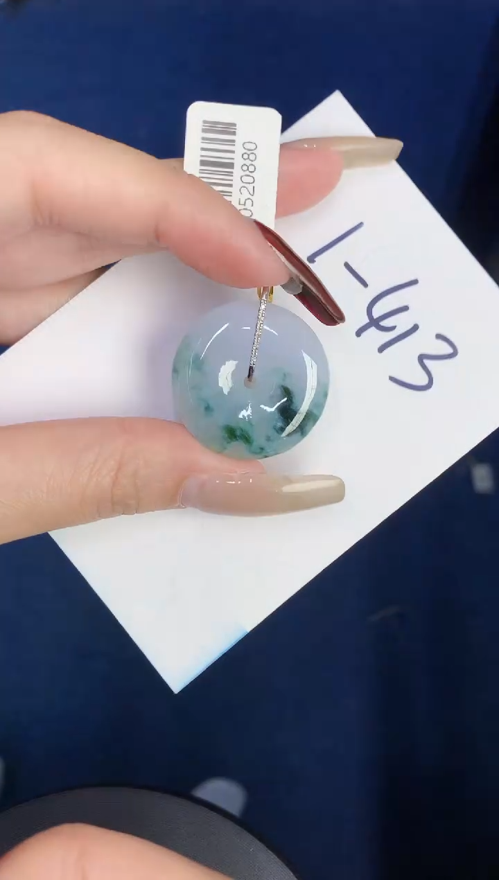 【闪购商品】翡翠颈饰18K金镶嵌0000000000