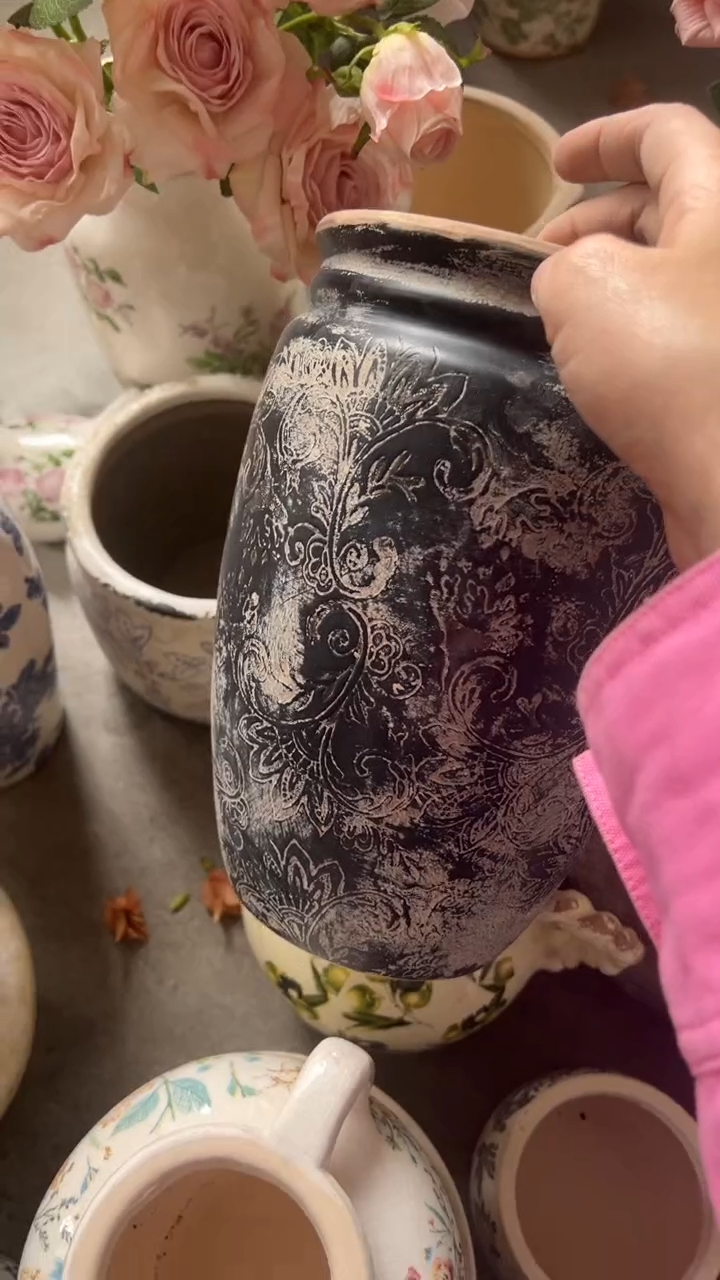 【闪购商品】陶瓷花盆高度25.5CM内口143.5CM