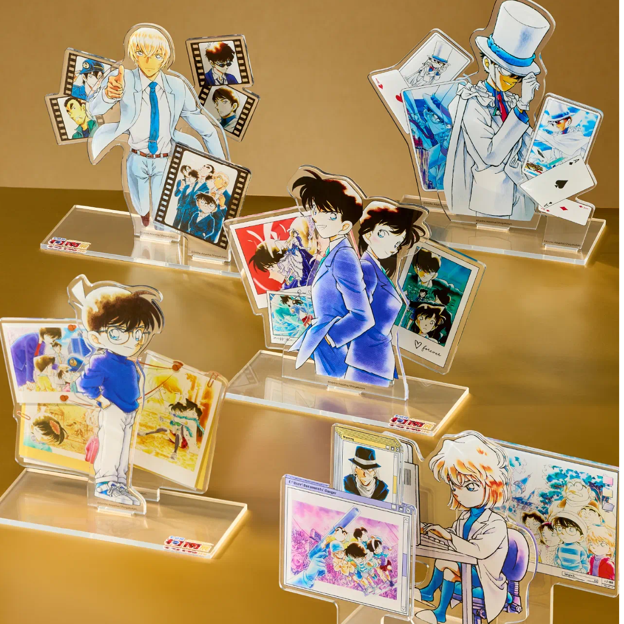 柯南30周年《杭州展》-【立牌单领集合】收藏产品（默认代拆）