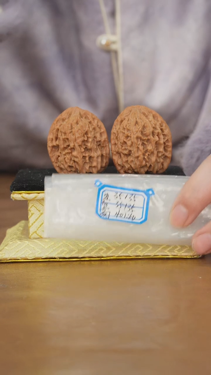 把件文玩核桃龙纹将军榜