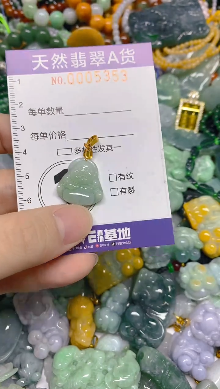 颈饰未镶嵌翡翠0005353