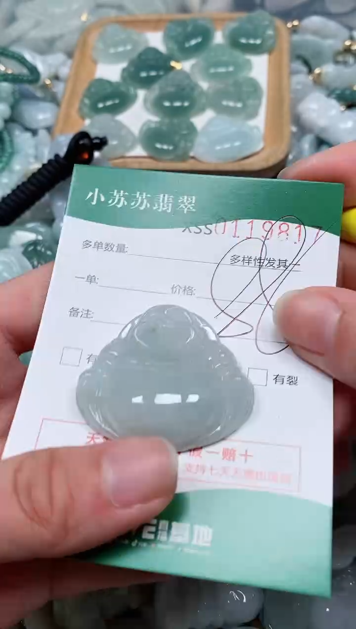 【闪购商品】翡翠颈饰未镶嵌闪购商品0119817