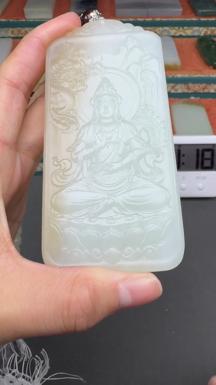 【闪购商品】和田玉颈饰未镶嵌开心