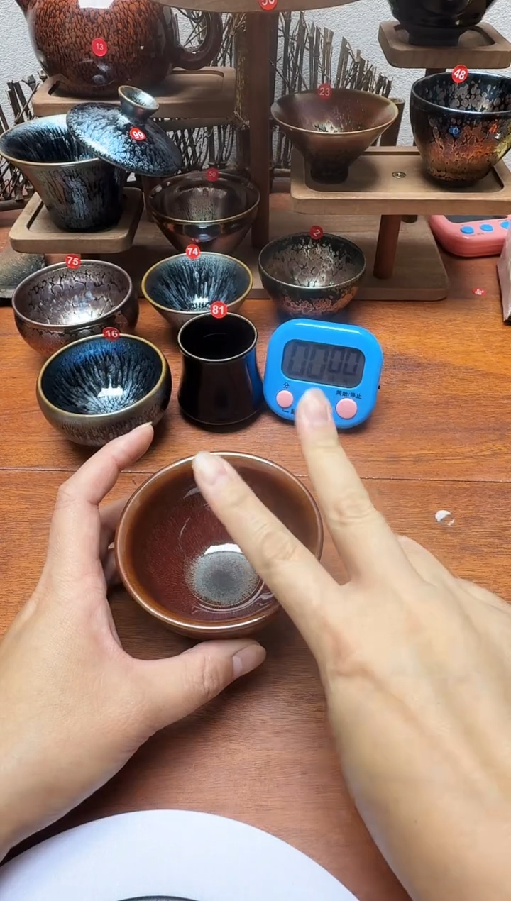 茶盏李*生97号建盏工匠茶器