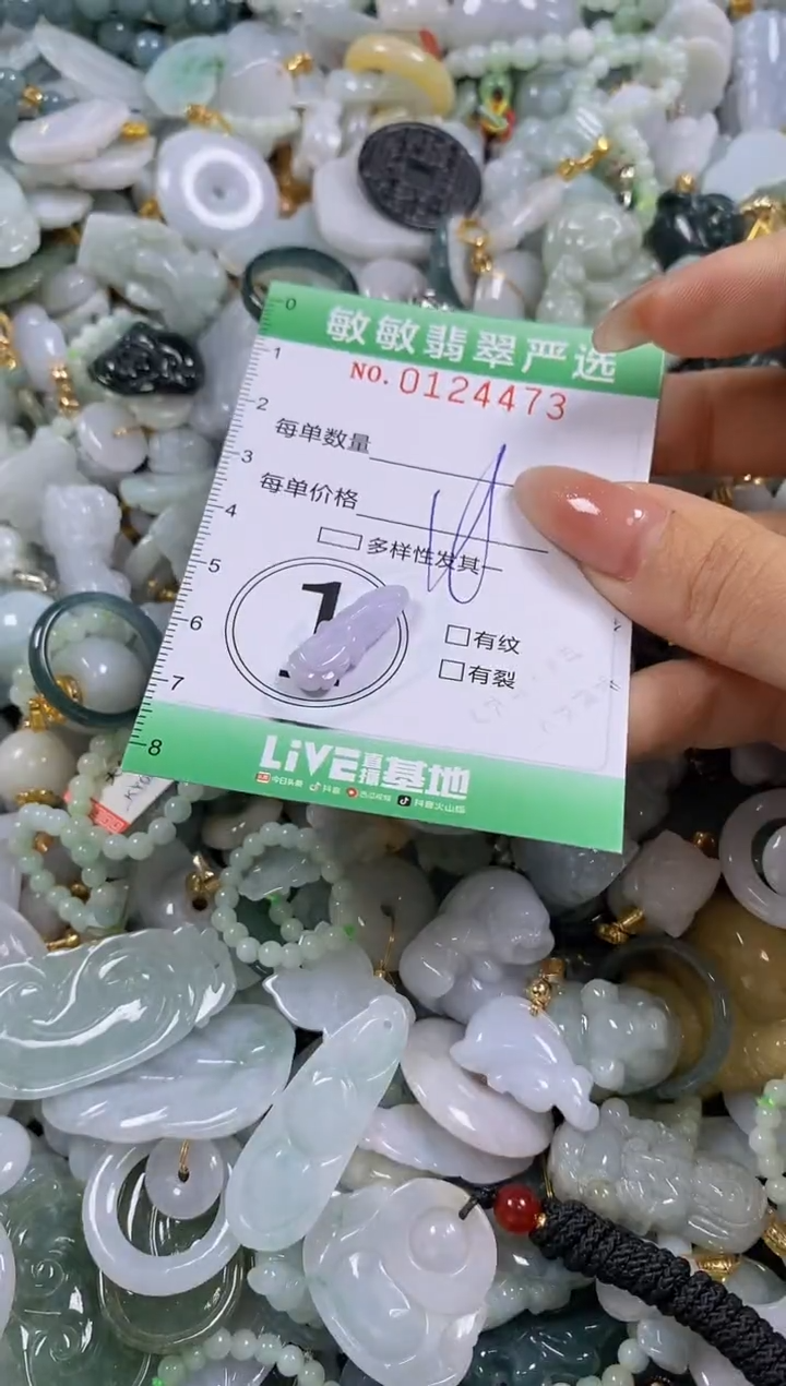 【闪购商品】翡翠颈饰未镶嵌闪购0124473