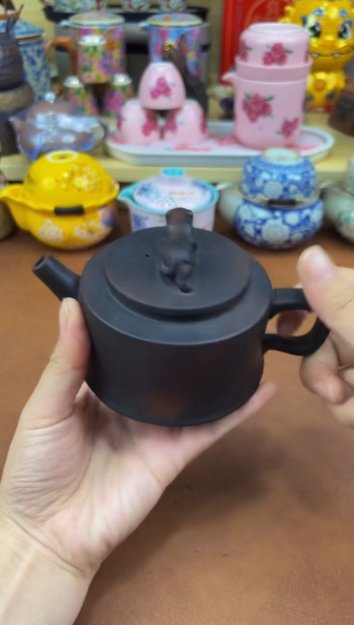陶瓷茶具摆件旅行套组