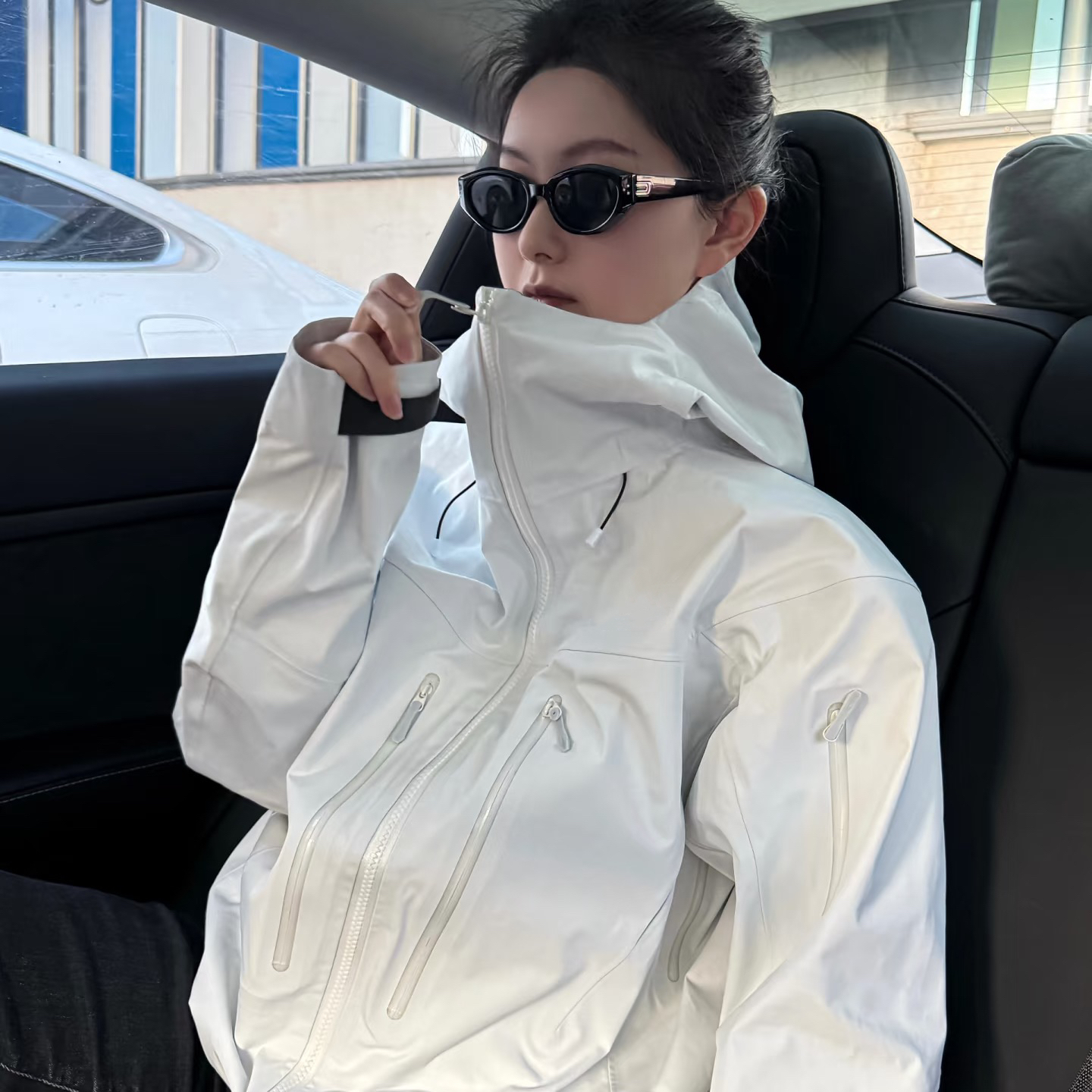 顶版全溢胶Sv户外休闲硬壳防风防水男女同款户外登山冲锋衣外套