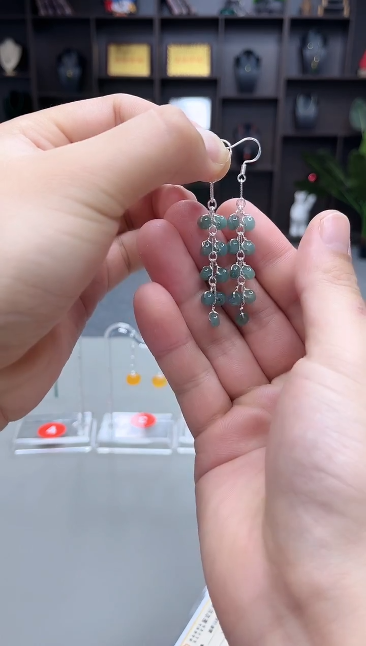 未镶嵌翡翠耳饰911000