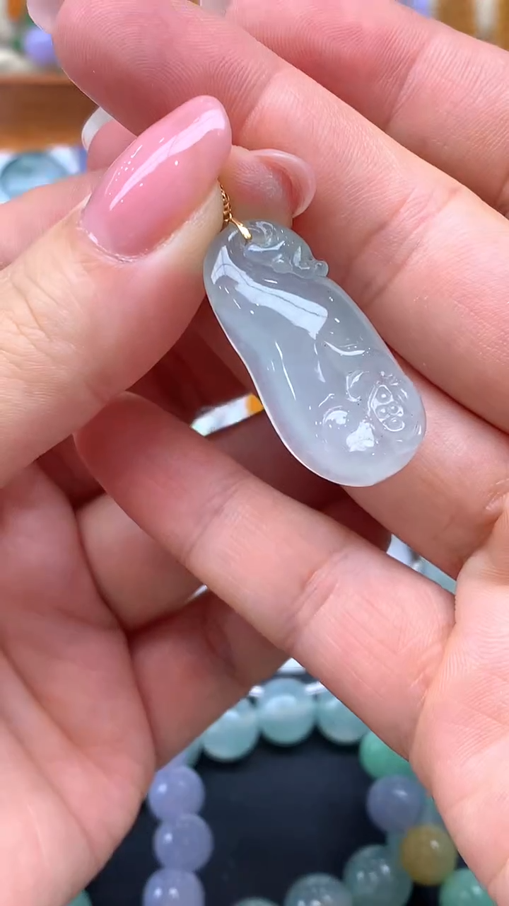 【闪购商品】翡翠颈饰未镶嵌90-天然翡翠